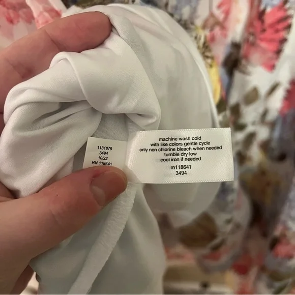 NWT Lane Bryant Colorful Floral Tiered Maxi Dress Size 14 Women’s - Picture 11 of 11